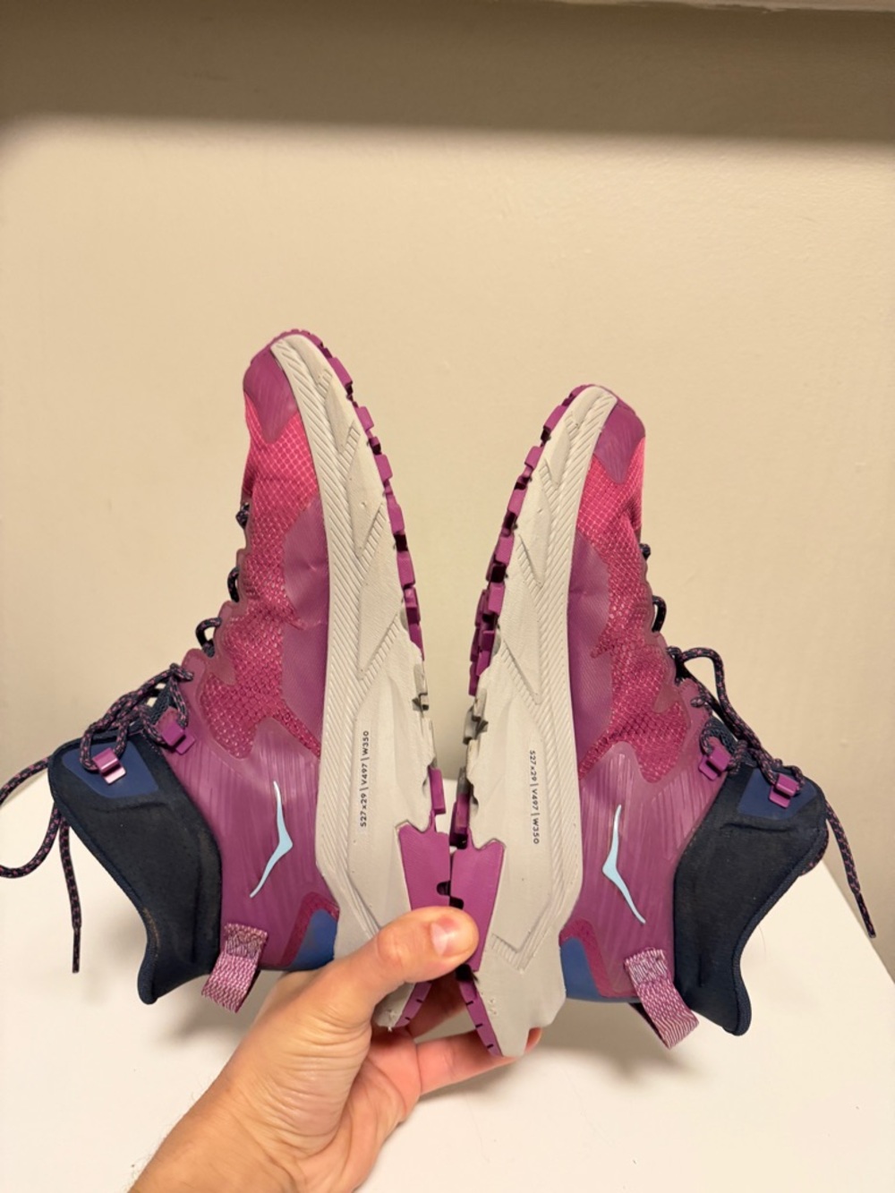 Hoka One Trail Code GTX Beautyberry Pink Purple Hiking Shoes Women’s US 9.5 B - Picture 5 of 10